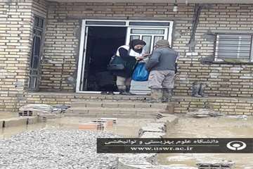 تصاویر تیم های اعزامی به روستاهای سیل زده آق قلا و گمیشان در استان گلستان